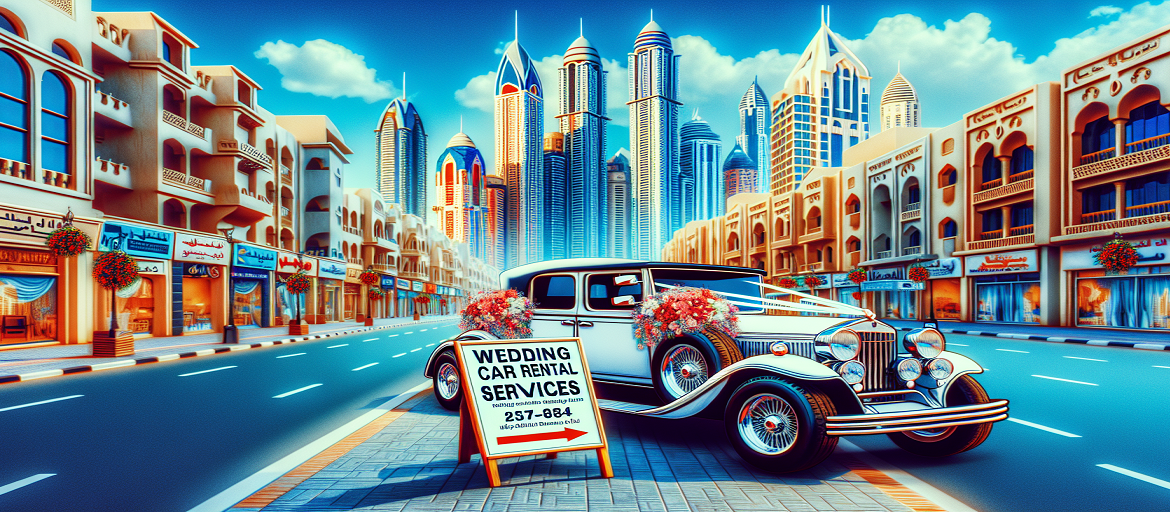 wedding car rental services in Dubai